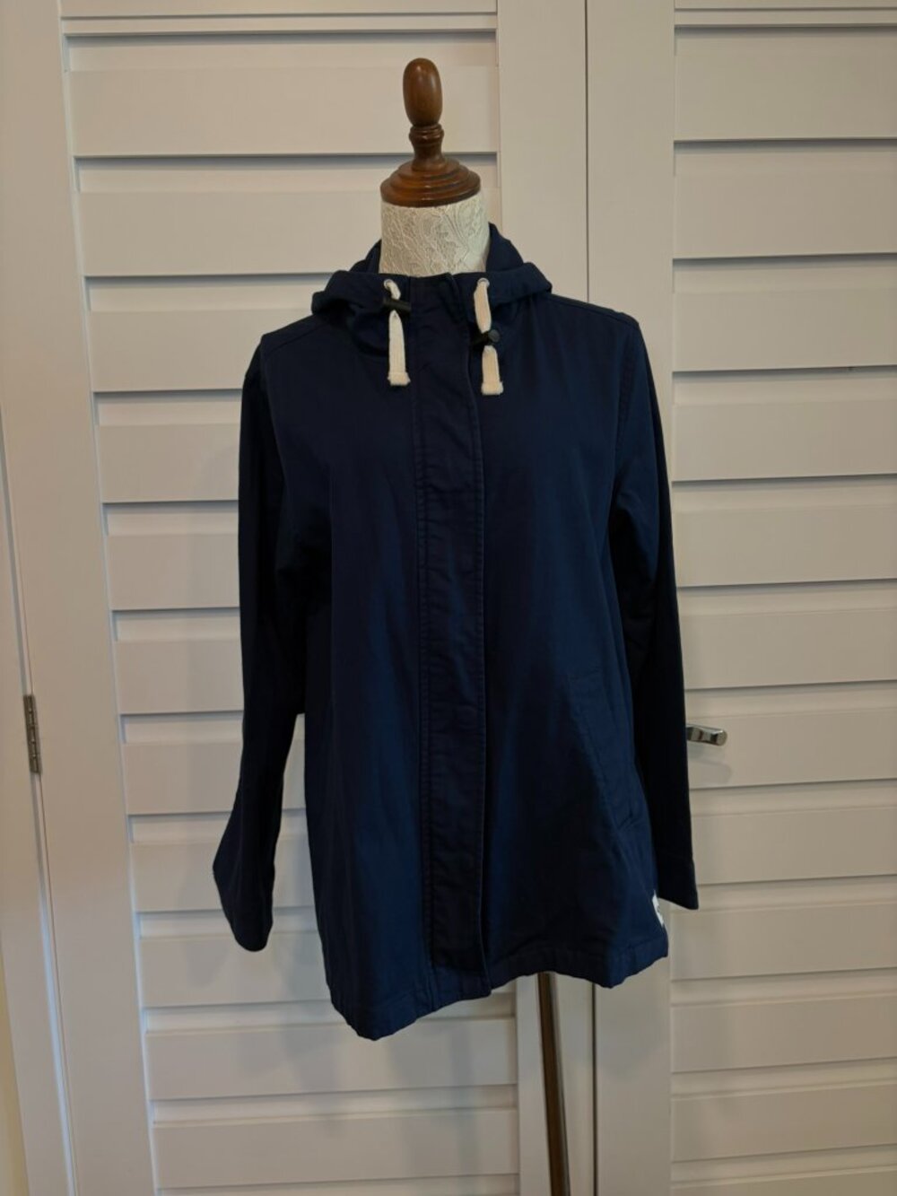The North Face Shipler Cotton Utility Coastal New England Jacket Montague Blue L - Picture 4 of 15